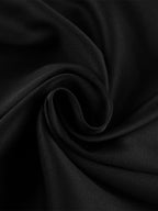 Pants Black Raised Waist Trousers