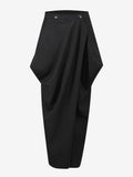 Skirts Khaki Elegant Clothes Spring Long Women's Bottoms