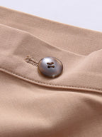 Skirts Khaki Elegant Clothes Spring Long Women's Bottoms