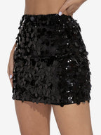Skirts Silver Fall Mini Women's Bottoms