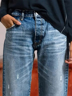 Jeans Women's Straight Charming Denim Casual Bottoms Jeans