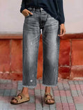 Jeans Women's Straight Charming Denim Casual Bottoms Jeans