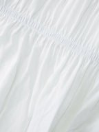 Vacation Dress Flowy Tiered Smocked Maxi Off Shoulder Ruffle Sleeve Summer Resort Vacation Sundress