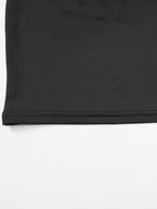 Party Dresses Black Rivet Trim Halter Open Back Bodycon Mini Dress Nightclub Party Outfit