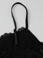 Night Out Dresses Wild Leopard Print Cami Slip Mini Lace Trim Strap Bodycon Night Chemise