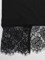 Party Dresses Off Shoulder Lace Trim Ruched Bodycon Midi Dress With Slit