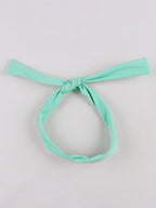 Vintage Swing Dress Women's 1950s Contrast Trim Bow Neck Tea Party Dress