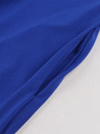 Vintage Swing Dress Women's 1950s Contrast Trim Bow Neck Tea Party Dress