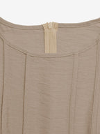 Daily Dresses Camel Sleeveless Knit Maxi Round Neck Slim Fit A Line Casual Dress