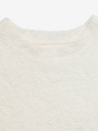 Short Sleeves Tees Light Apricot Jewel Neck Women T Shirt