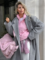 Soft Fuzzy Half Zip Sweatshirt Loose Fit Rib Cuff Long Sleeve Casual Daily Top