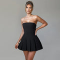 Slim Tube Top Dress for Summer Female Hot Girl