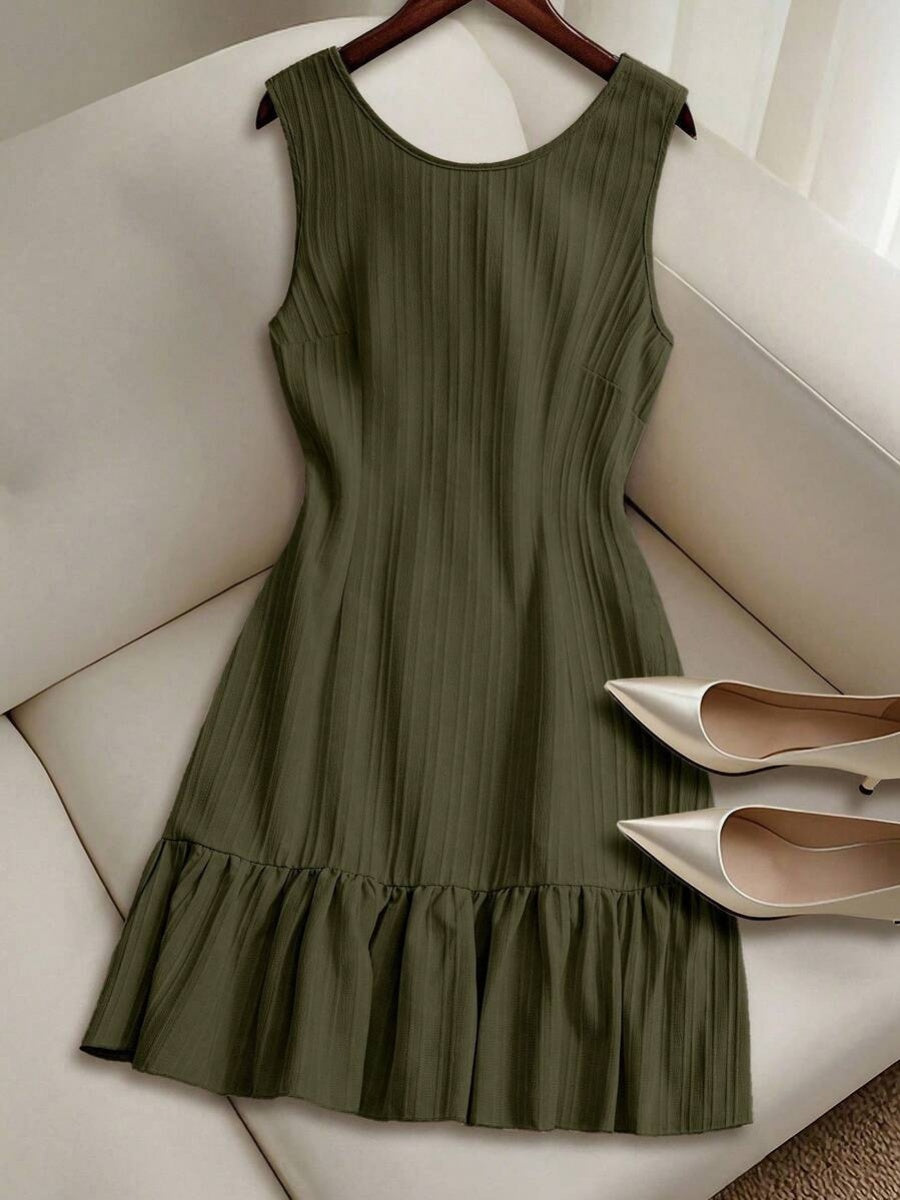 Backless Bandage Bow Mini&Short Dresses