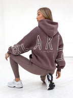 Autumn Women's Letter Hoodie Jackets