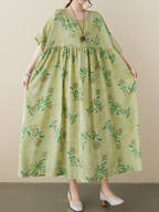 The Lost Heart Round Neck Smock Dress