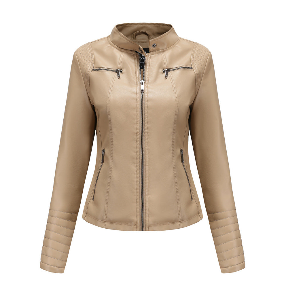 Sexy Day to Night Faux Leather Jacket