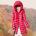 | Women’s Slim-Fit Hooded Puffer Jacket