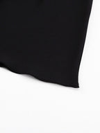 V-neck Flared Sleeves Waist Mini&Short Dresses