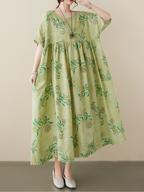 The Lost Heart Round Neck Smock Dress