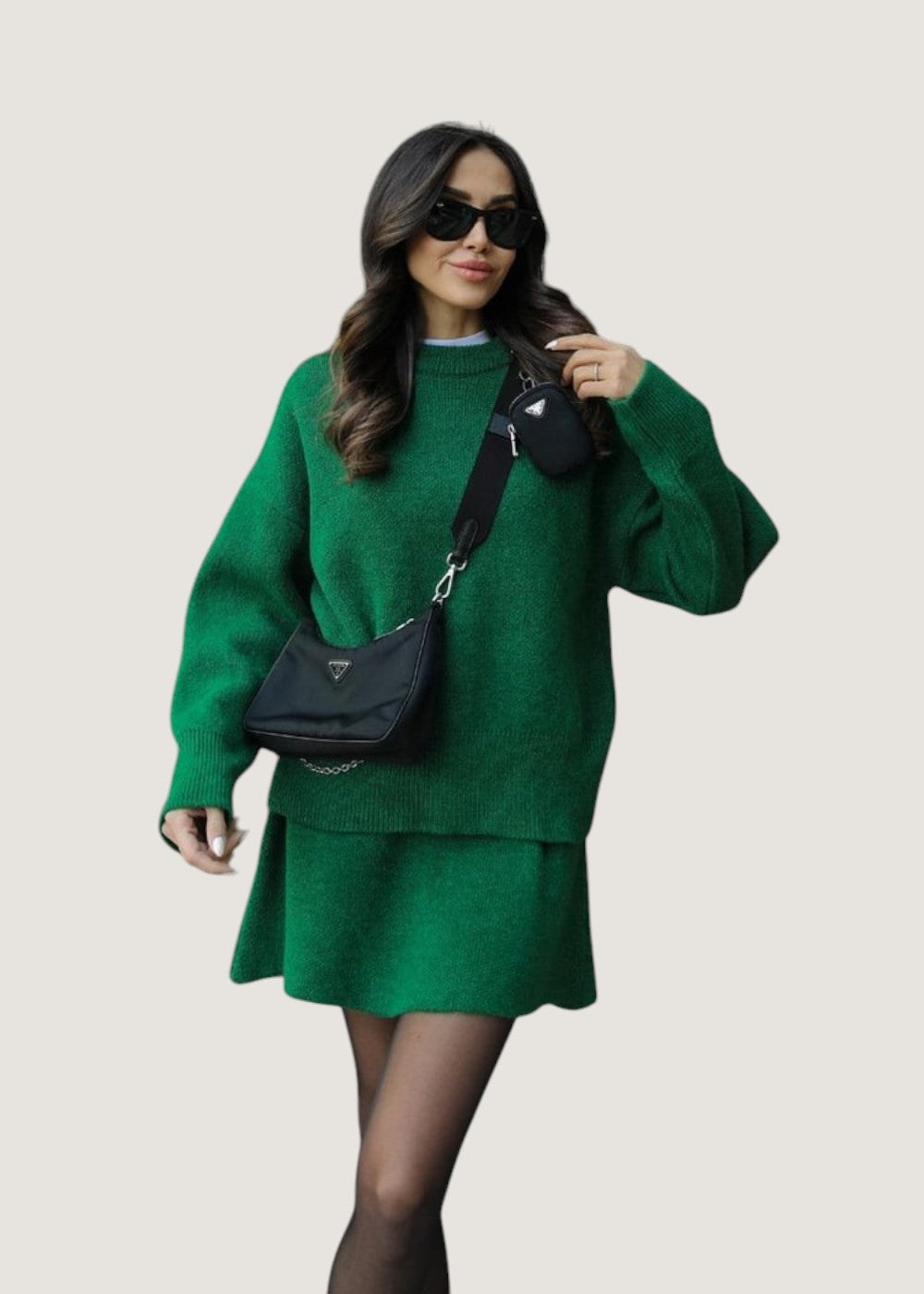 Cozy knit set