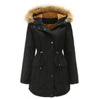 Fleece Lined Cotton-Padded Parkas