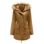 Fleece Lined Cotton-Padded Parkas