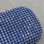 Diamond Encrusted Clutch Bag by Sara