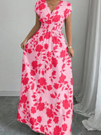 Hit Flowers Plants And Flowers Maxi Dresses