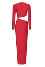 V Neck Cut Out Dress