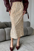 Sequin Elegant Unique Skirt