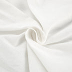 Qute White Lantern Sleeves V-neck Top Shorts Suit