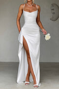 Glamorous Satin Silk Dress