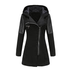Casual Hooded Woolen Coat Jacket