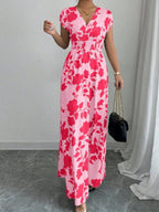 Hit Flowers Plants And Flowers Maxi Dresses