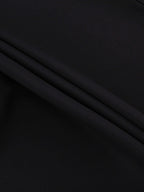 V-neck Flared Sleeves Waist Mini&Short Dresses