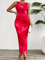 Printed Hip-hugging Sexy Maxi Dresses