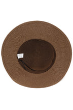 Pearl Embellished Beach Hat