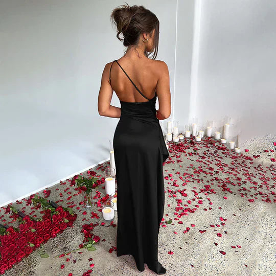 | Satin Maxi Dress