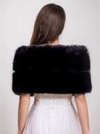 Women Poncho Black Cape