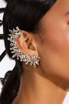 Non-pierced Rhinestone Clip-on Earrings