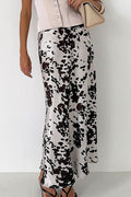 Vintage Cow Print Skirt