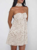 Sweetheart Neck Tube Mini Dress