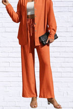 Button Up Shirt & Pants Set | Women__ Matching Outfit