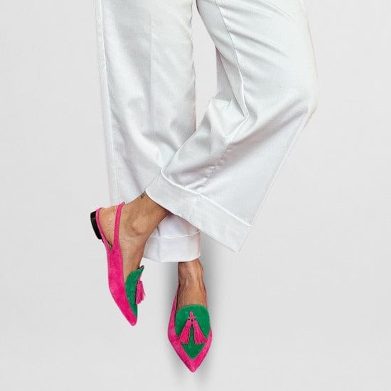 | Fringe Ballet Flats