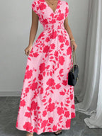 Hit Flowers Plants And Flowers Maxi Dresses