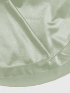V-neck Camisoles Satin Mini&Short Dresses