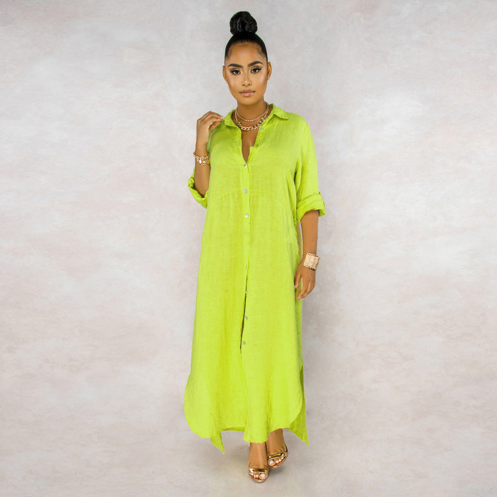 María Aesthetic Elena Overshirt Dress Set Evening Wear Edit