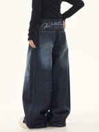 Oversize Structured Scimitar Jeans