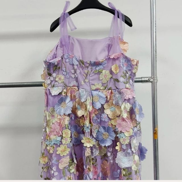 Amira Boutique Cocktail Dress with Floral Appliqu��s Elevated Occasion Wear
