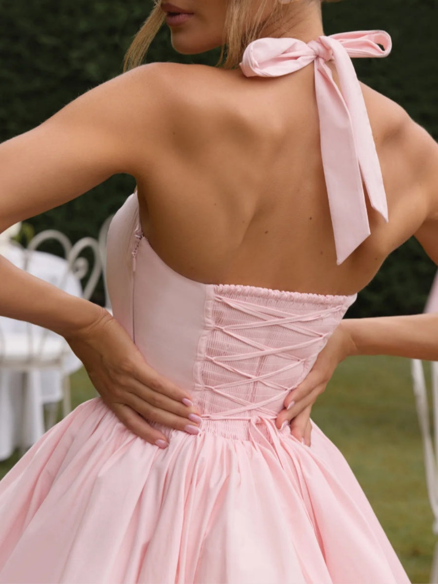 Halter Tutu Mini&Short Dresses